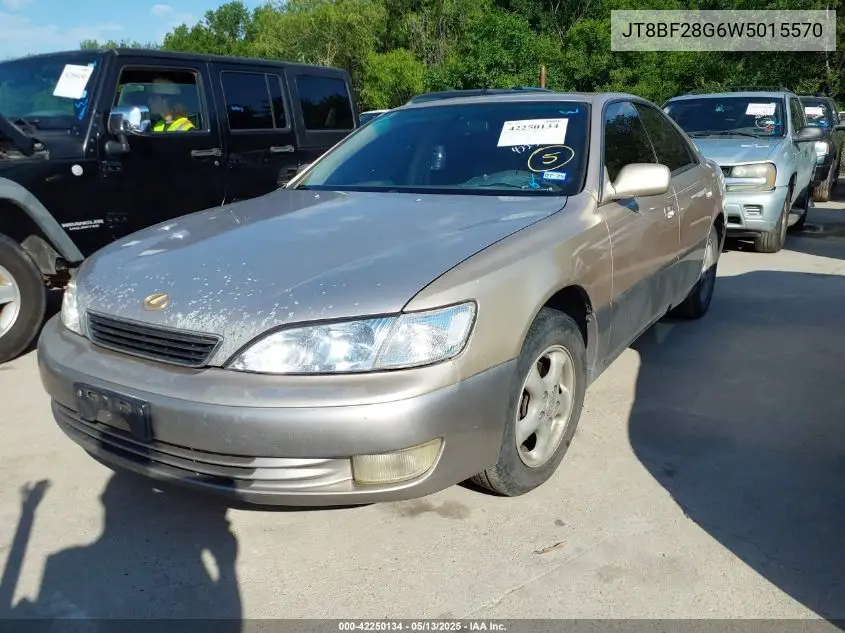 jt8bf28g6w5015570 JT8BF28G6W5015570 1998 Lexus Es 300
