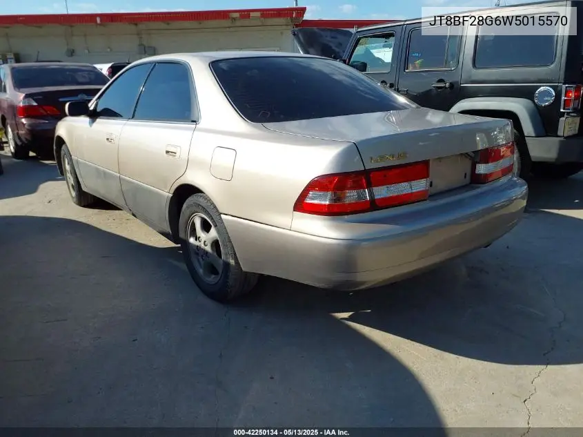 jt8bf28g6w5015570 JT8BF28G6W5015570 1998 Lexus Es 300