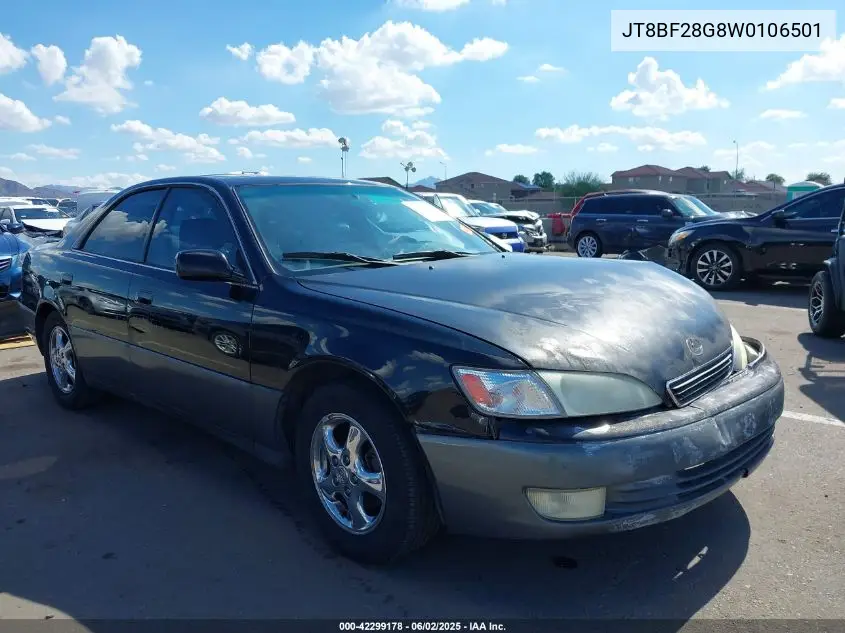 1998 Lexus Es 300 VIN: JT8BF28G8W0106501 Lot: 42299178