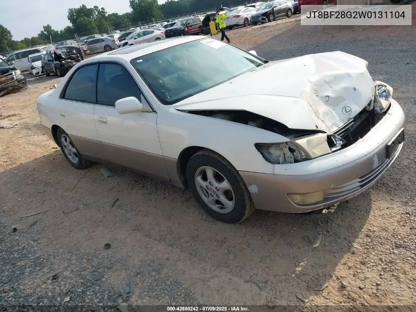 1998 Lexus Es 300 VIN: JT8BF28G2W0131104 Lot: 42680242