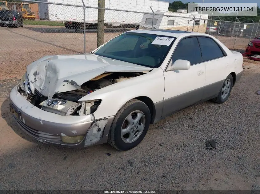 1998 Lexus Es 300 VIN: JT8BF28G2W0131104 Lot: 42680242