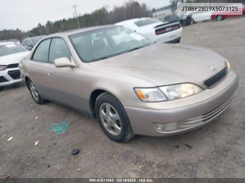 1999 Lexus Es 300 VIN: JT8BF28G9X5073125 Lot: 41611643