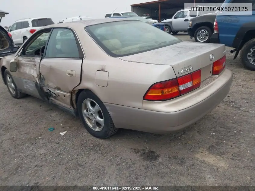1999 Lexus Es 300 VIN: JT8BF28G9X5073125 Lot: 41611643
