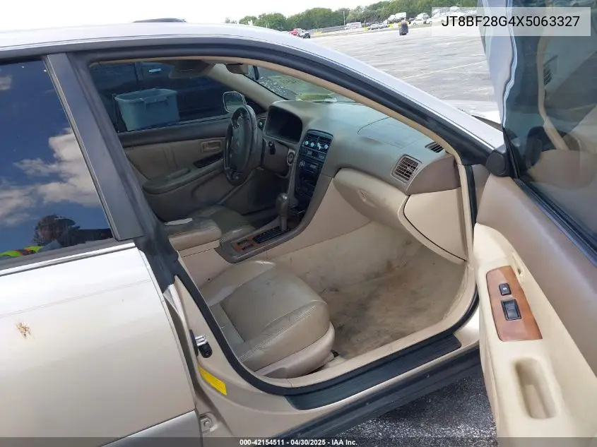 1999 Lexus Es 300 VIN: JT8BF28G4X5063327 Lot: 42154511