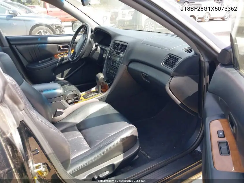 1999 Lexus Es 300 VIN: JT8BF28G1X5073362 Lot: 42188717