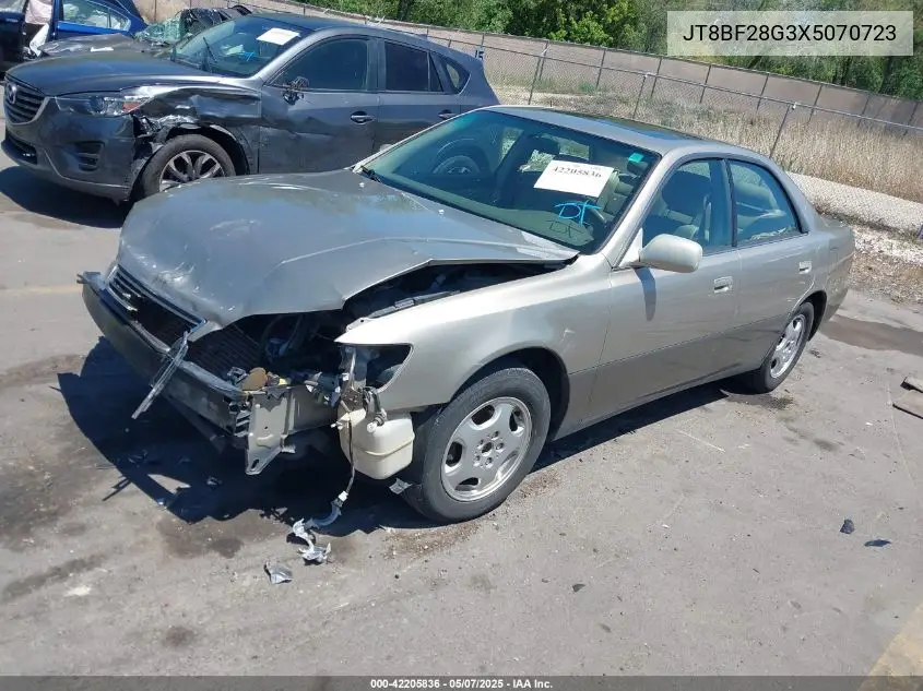 1999 Lexus Es 300 VIN: JT8BF28G3X5070723 Lot: 42205836