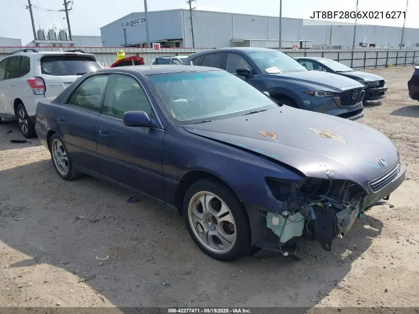 1999 Lexus Es 300 VIN: JT8BF28G6X0216271 Lot: 42277471
