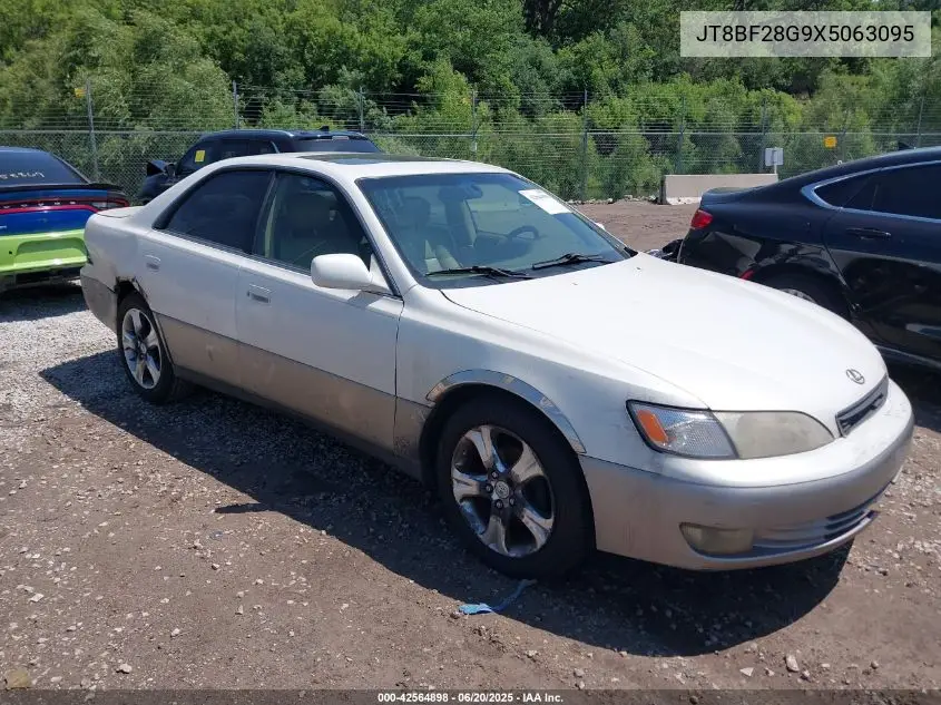 1999 Lexus Es 300 VIN: JT8BF28G9X5063095 Lot: 42564898