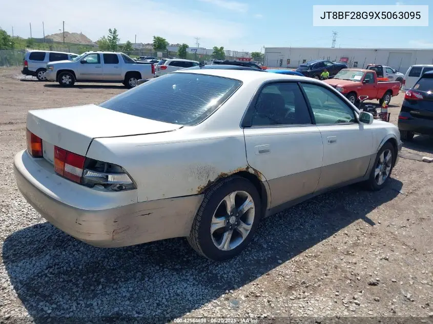 1999 Lexus Es 300 VIN: JT8BF28G9X5063095 Lot: 42564898