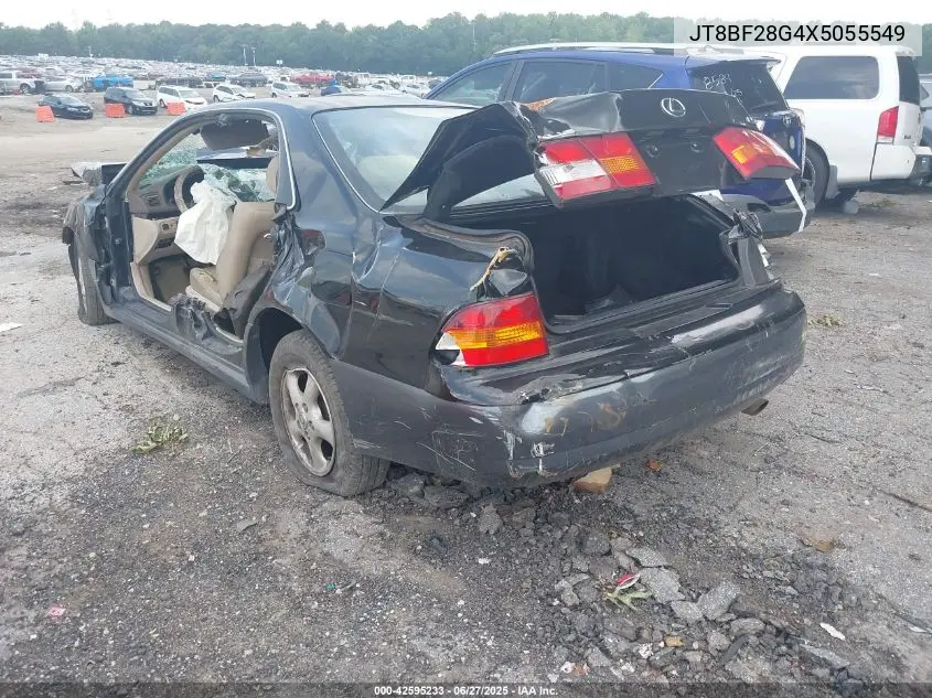 1999 Lexus Es 300 Luxury Sport Sdn VIN: JT8BF28G4X5055549 Lot: 42595233