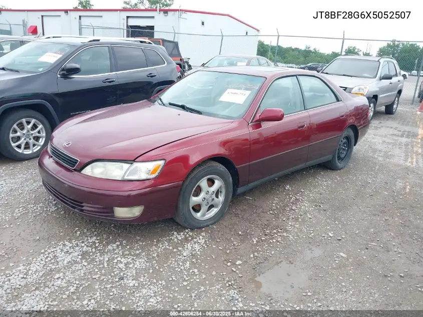 1999 Lexus Es 300 VIN: JT8BF28G6X5052507 Lot: 42606254
