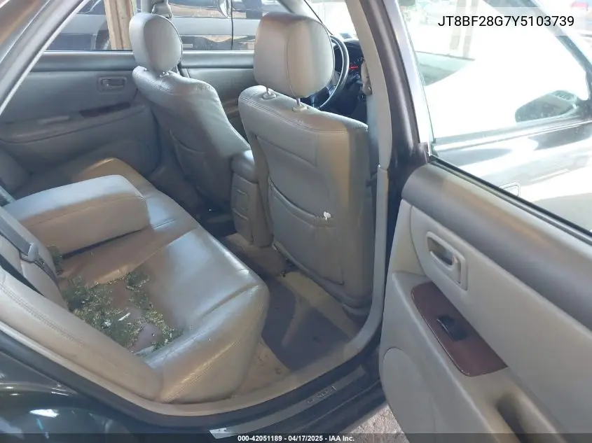 2000 Lexus Es 300 VIN: JT8BF28G7Y5103739 Lot: 42051189