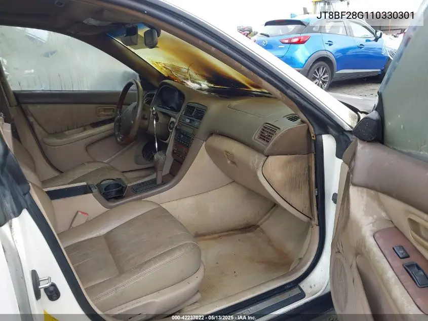 2001 Lexus Es 300 VIN: JT8BF28G110330301 Lot: 42237022