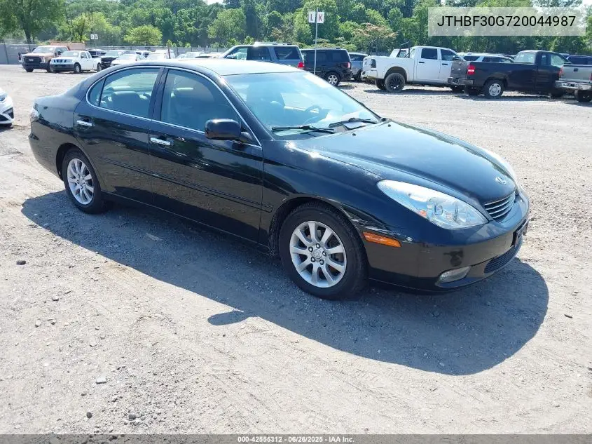 2002 Lexus Es 300 VIN: JTHBF30G720044987 Lot: 42555312