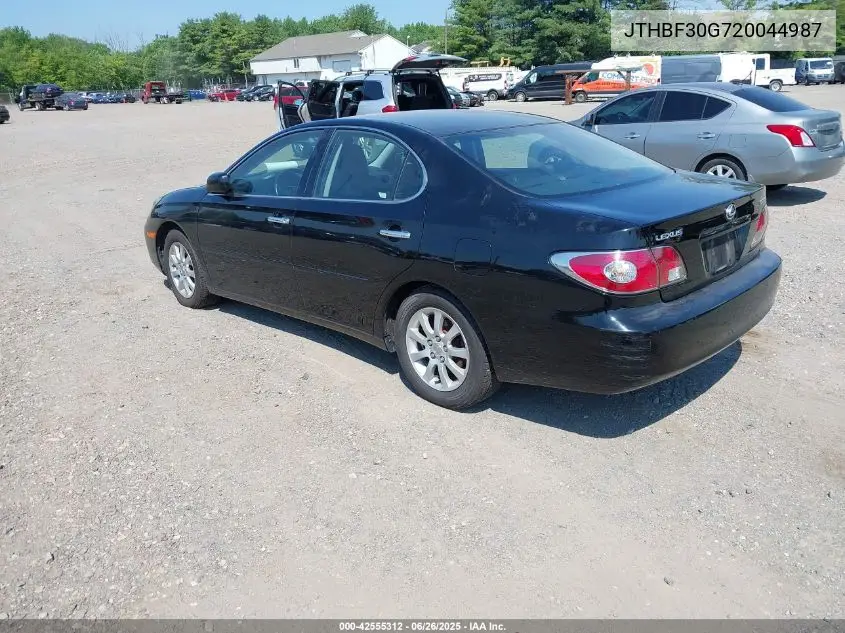 2002 Lexus Es 300 VIN: JTHBF30G720044987 Lot: 42555312