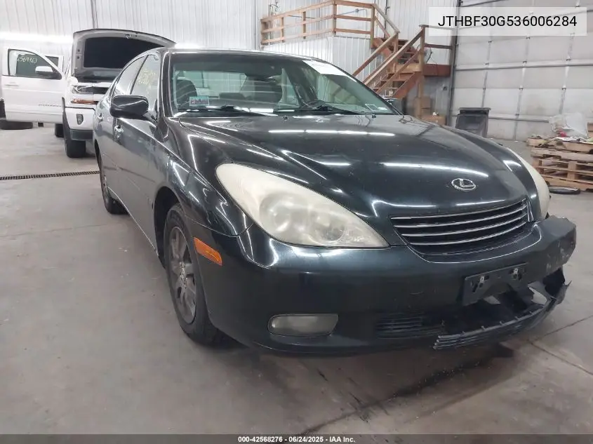 2003 Lexus Es 300 VIN: JTHBF30G536006284 Lot: 42568276