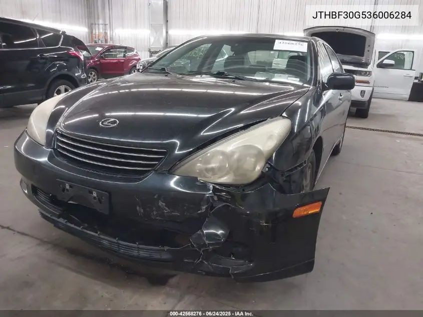 2003 Lexus Es 300 VIN: JTHBF30G536006284 Lot: 42568276