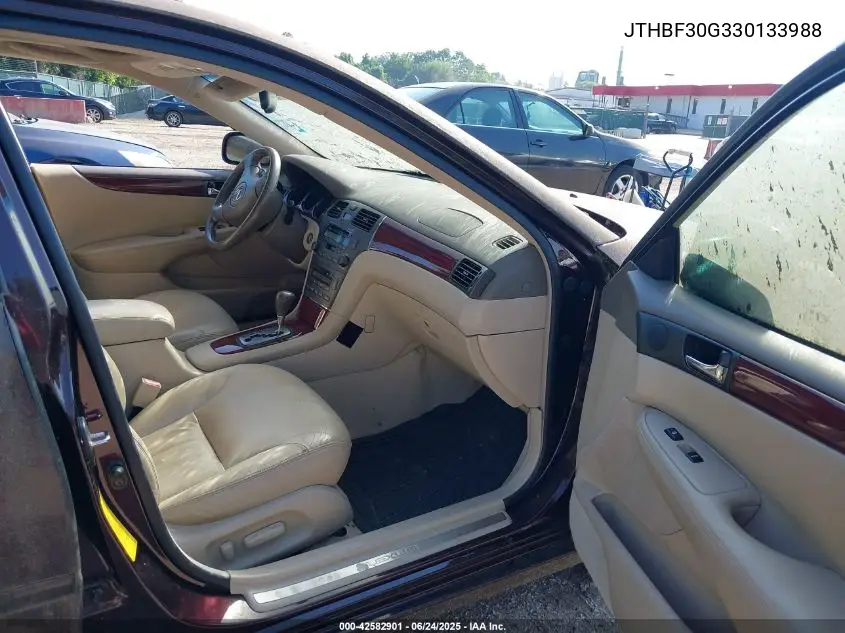 2003 Lexus Es 300 VIN: JTHBF30G330133988 Lot: 42582901