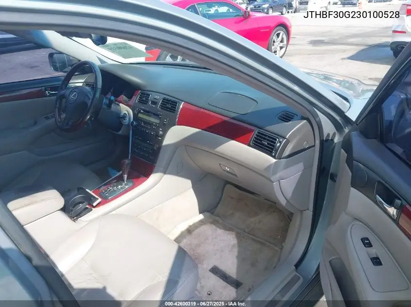 2003 Lexus Es 300 VIN: JTHBF30G230100528 Lot: 42600319