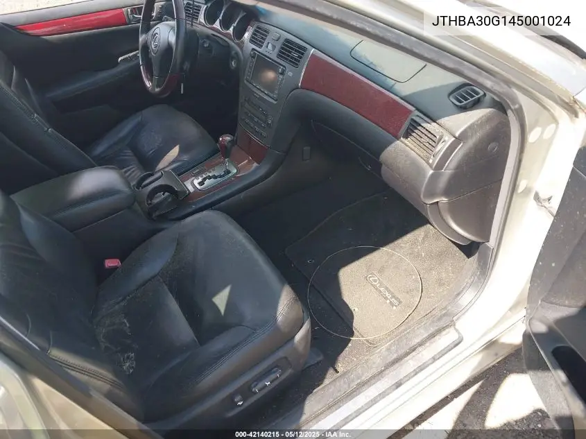 2004 Lexus Es 330 VIN: JTHBA30G145001024 Lot: 42140215