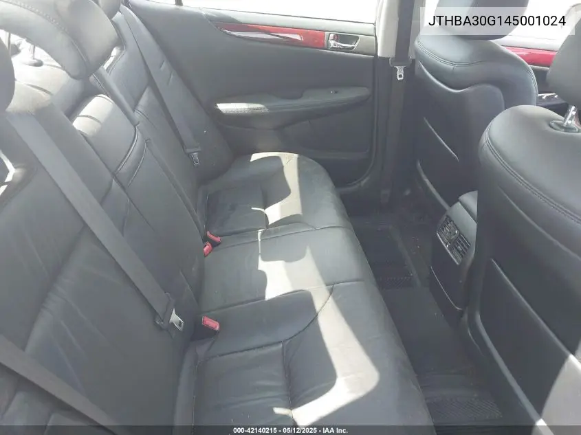 2004 Lexus Es 330 VIN: JTHBA30G145001024 Lot: 42140215