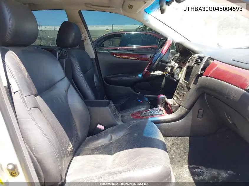 2004 Lexus Es 330 VIN: JTHBA30G045004593 Lot: 42588651