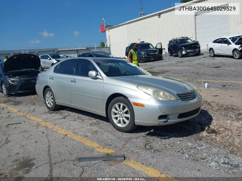 2004 Lexus Es VIN: JTHBA30G645029529 Lot: 42624140
