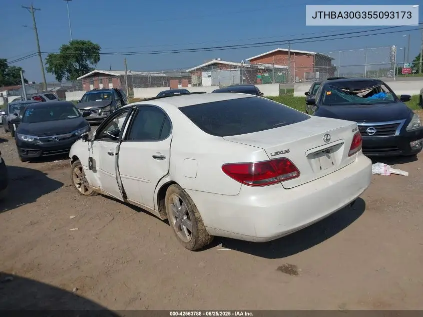 2005 Lexus Es 330 VIN: JTHBA30G355093173 Lot: 42563788