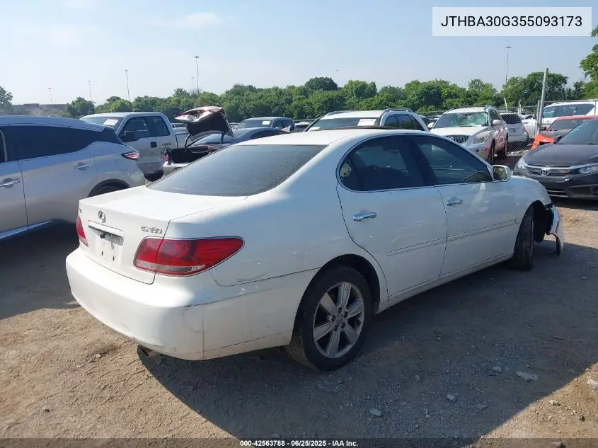 2005 Lexus Es 330 VIN: JTHBA30G355093173 Lot: 42563788