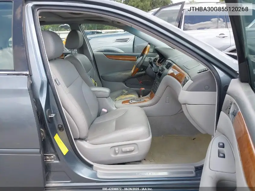 2005 Lexus Es 330 VIN: JTHBA30G855120268 Lot: 42596972
