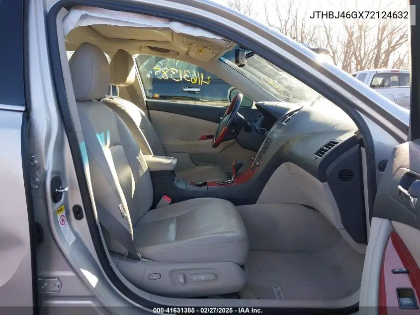 2007 Lexus Es 350 VIN: JTHBJ46GX72124632 Lot: 41631385