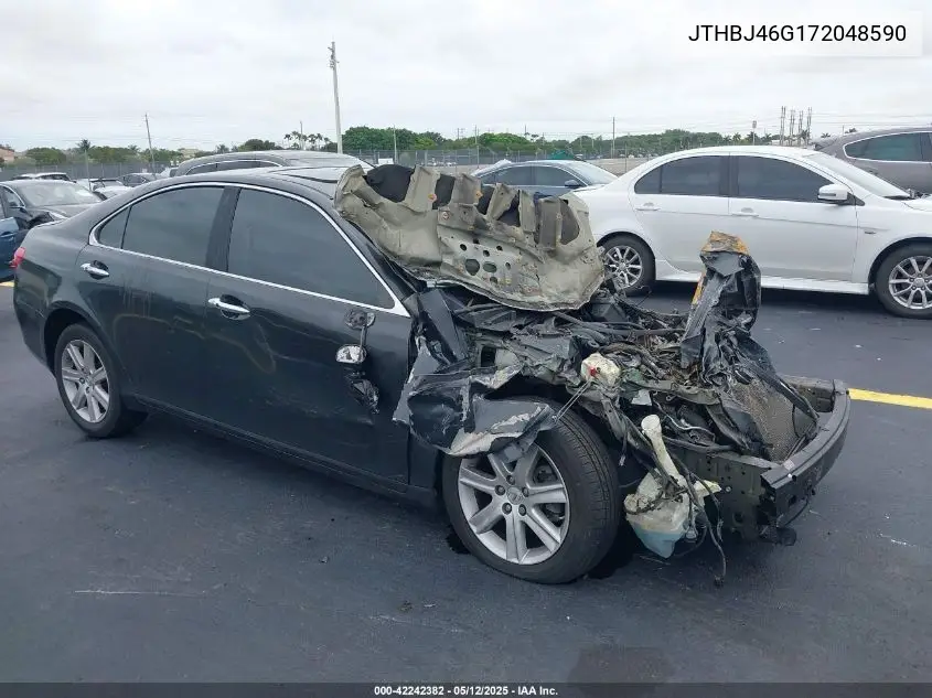 2007 Lexus Es 350 VIN: JTHBJ46G172048590 Lot: 42242382