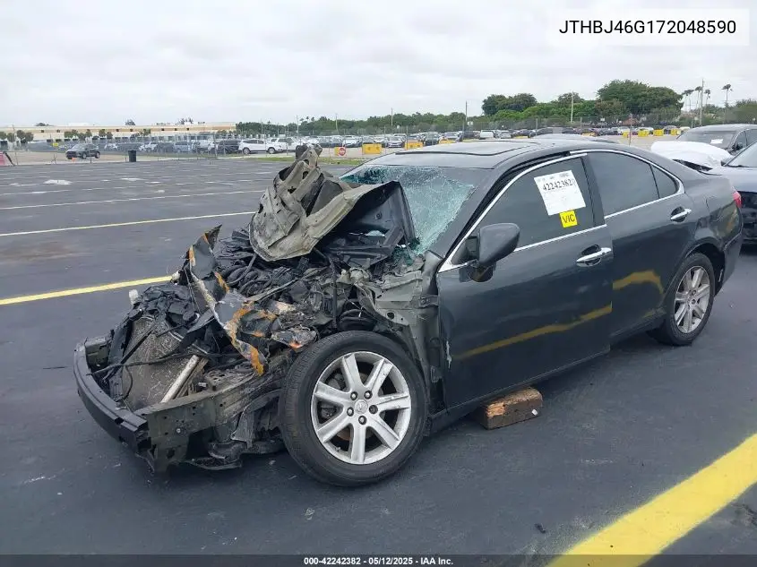 2007 Lexus Es 350 VIN: JTHBJ46G172048590 Lot: 42242382