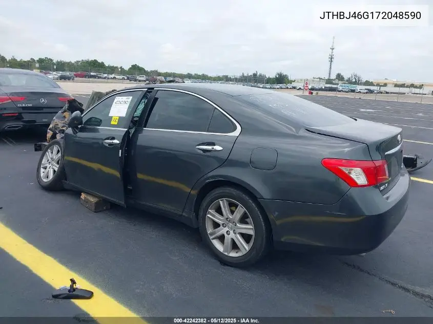 2007 Lexus Es 350 VIN: JTHBJ46G172048590 Lot: 42242382