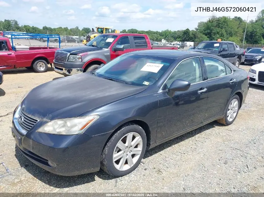 jthbj46g572060421 JTHBJ46G572060421 2007 Lexus Es 350