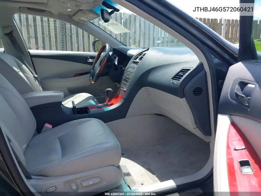 jthbj46g572060421 JTHBJ46G572060421 2007 Lexus Es 350