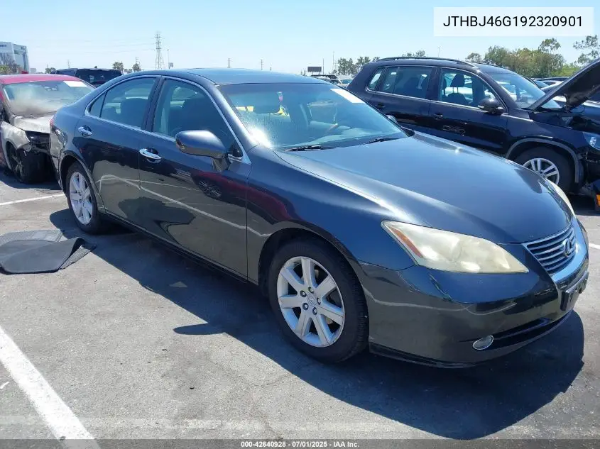 2009 Lexus Es 350 VIN: JTHBJ46G192320901 Lot: 42640928