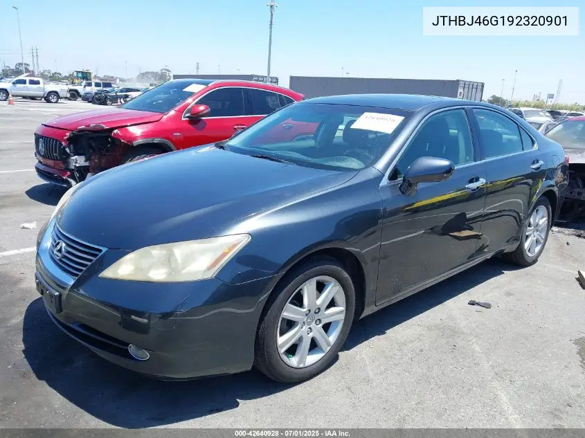 2009 Lexus Es 350 VIN: JTHBJ46G192320901 Lot: 42640928