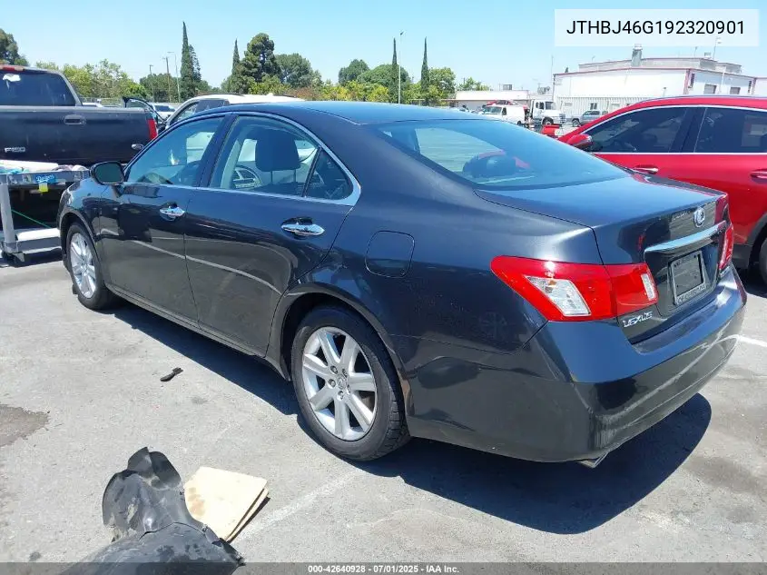 2009 Lexus Es 350 VIN: JTHBJ46G192320901 Lot: 42640928