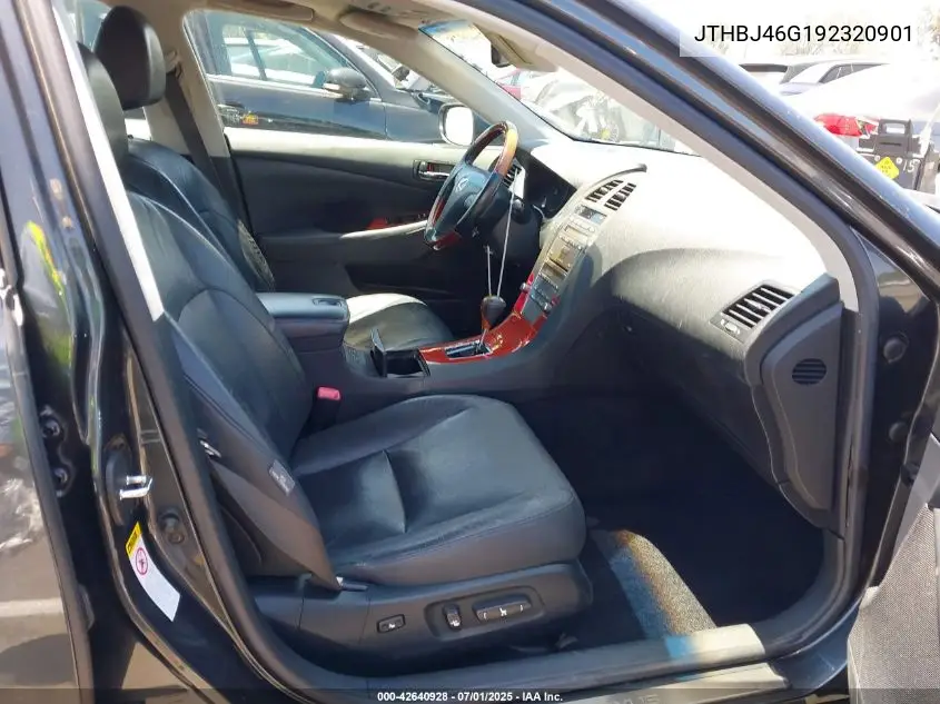2009 Lexus Es 350 VIN: JTHBJ46G192320901 Lot: 42640928