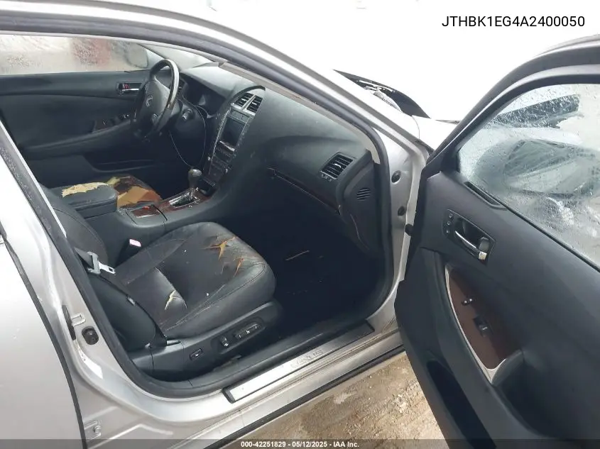 2010 Lexus Es 350 VIN: JTHBK1EG4A2400050 Lot: 42251829