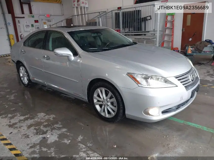 2010 Lexus Es 350 VIN: JTHBK1EG9A2356689 Lot: 42262954