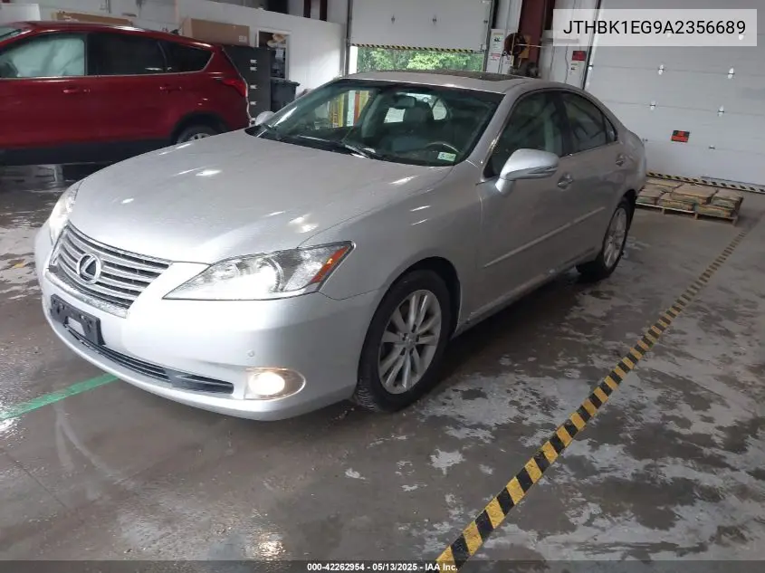 2010 Lexus Es 350 VIN: JTHBK1EG9A2356689 Lot: 42262954