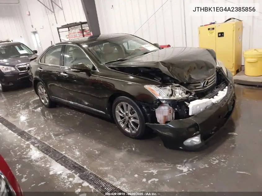 2010 Lexus Es 350 VIN: JTHBK1EG4A2385856 Lot: 42619819