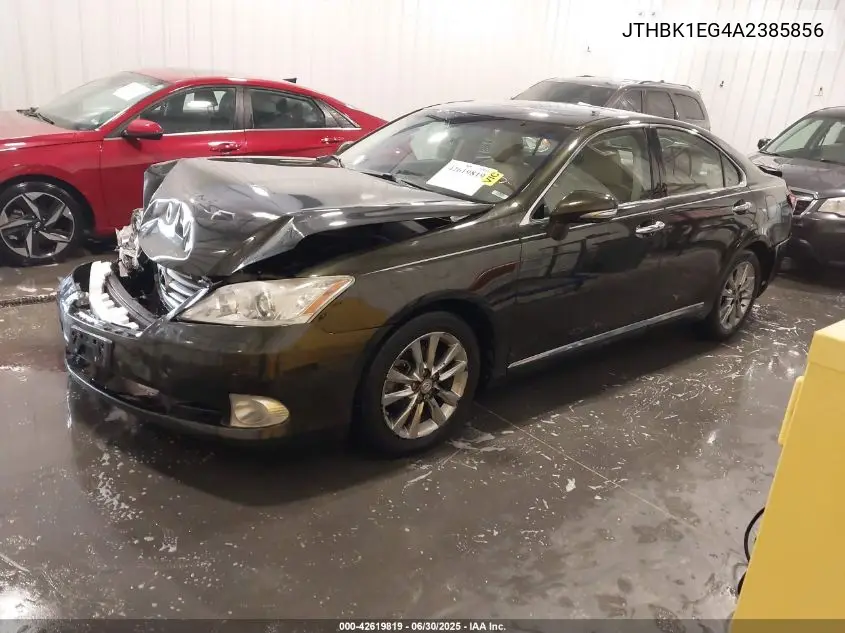 2010 Lexus Es 350 VIN: JTHBK1EG4A2385856 Lot: 42619819