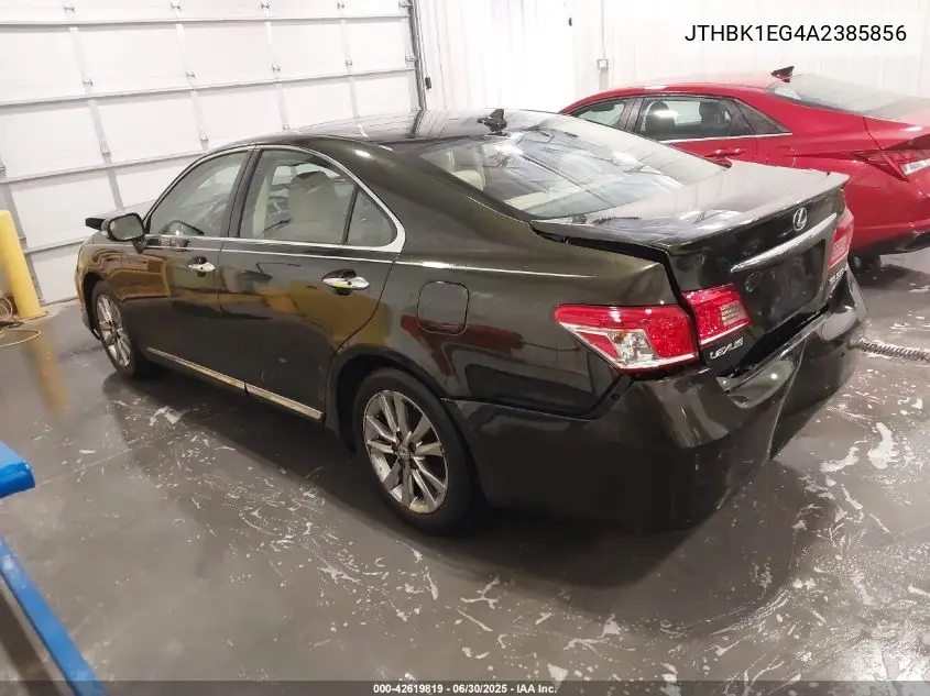 2010 Lexus Es 350 VIN: JTHBK1EG4A2385856 Lot: 42619819