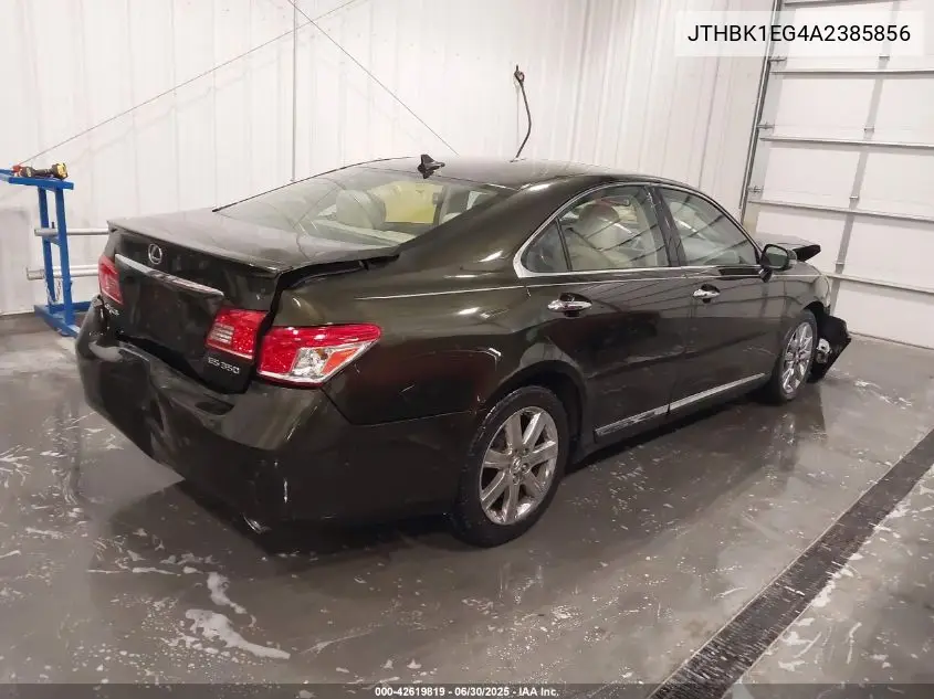 2010 Lexus Es 350 VIN: JTHBK1EG4A2385856 Lot: 42619819