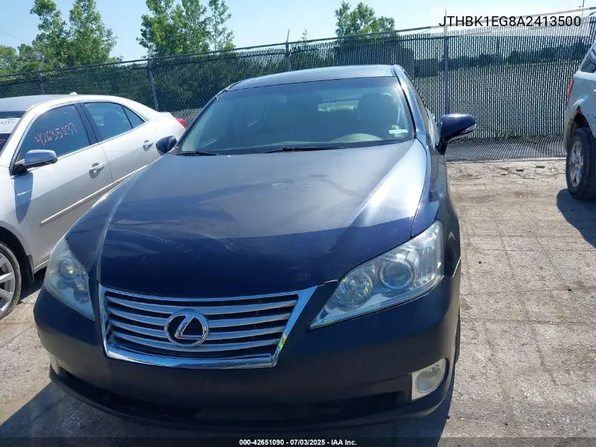 2010 Lexus Es 350 VIN: JTHBK1EG8A2413500 Lot: 42651090