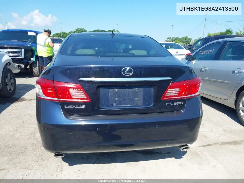 2010 Lexus Es 350 VIN: JTHBK1EG8A2413500 Lot: 42651090
