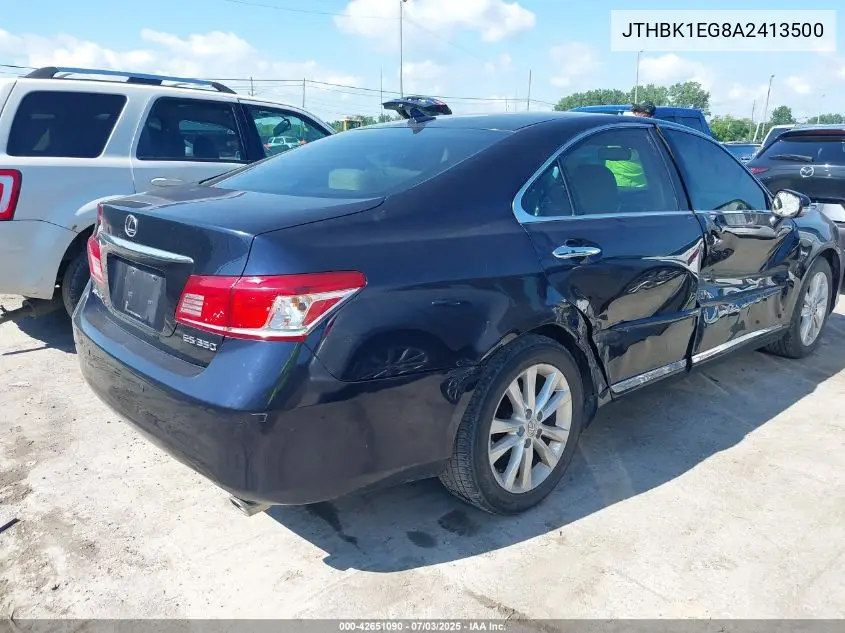 2010 Lexus Es 350 VIN: JTHBK1EG8A2413500 Lot: 42651090